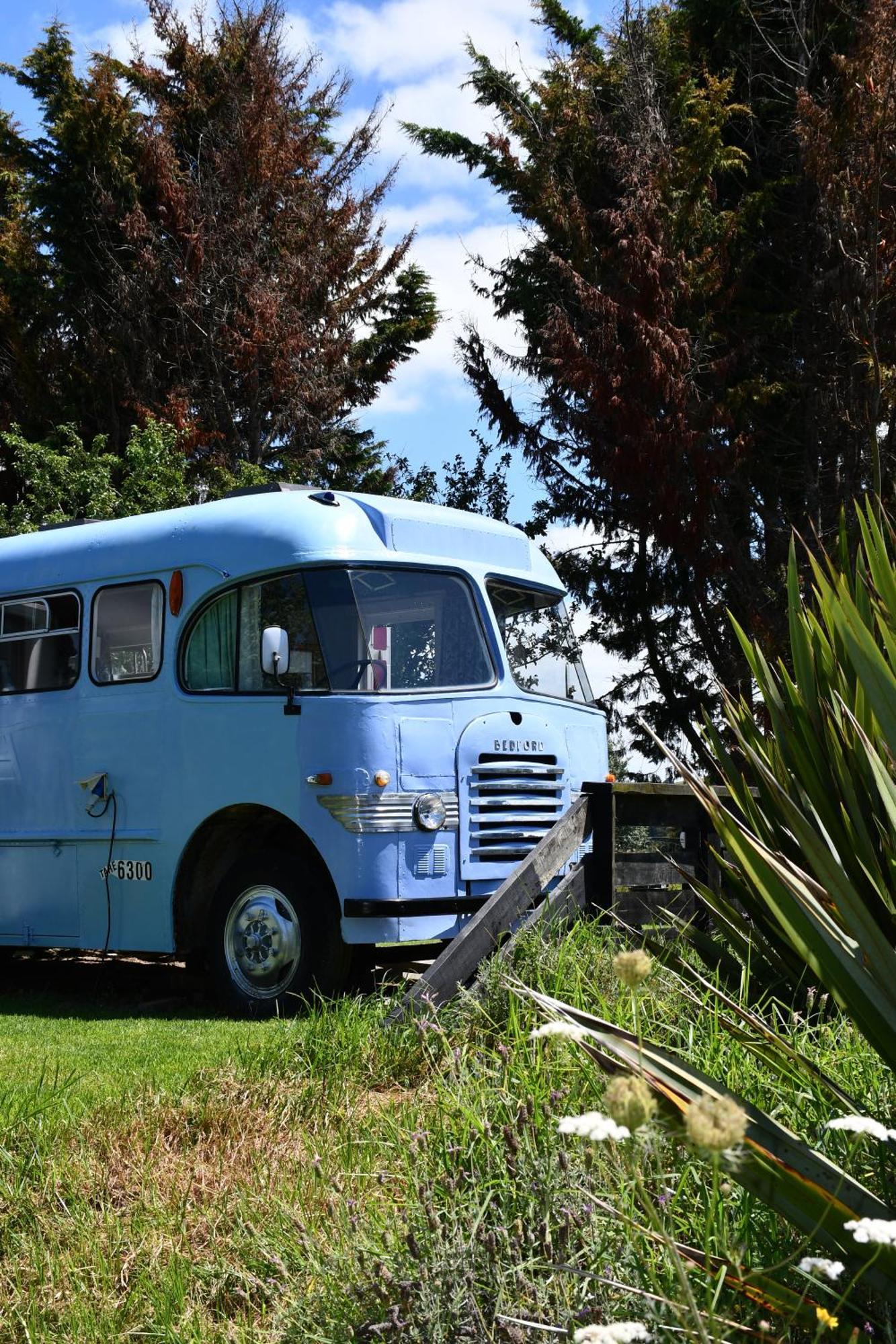 Evi The School Bus At Oromahoe Downs Farm Puketona Экстерьер фото